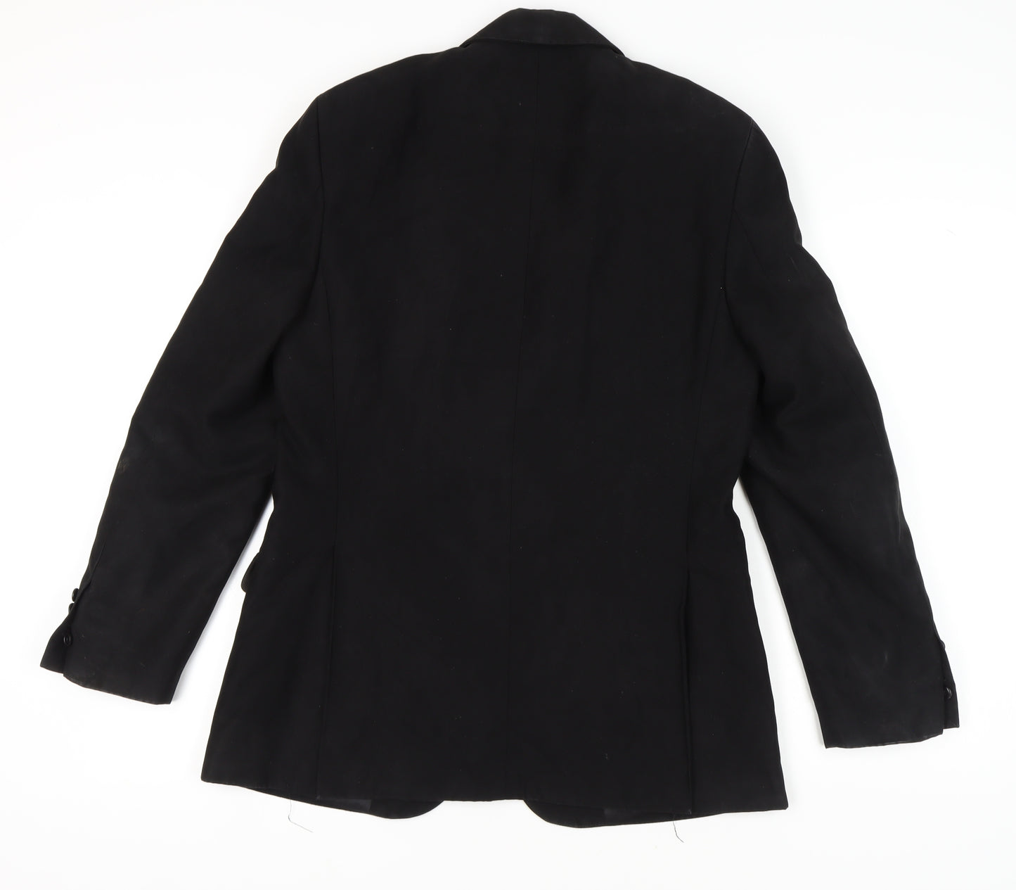 Zara Man Black Blazer Size UK 40 Single-Breasted