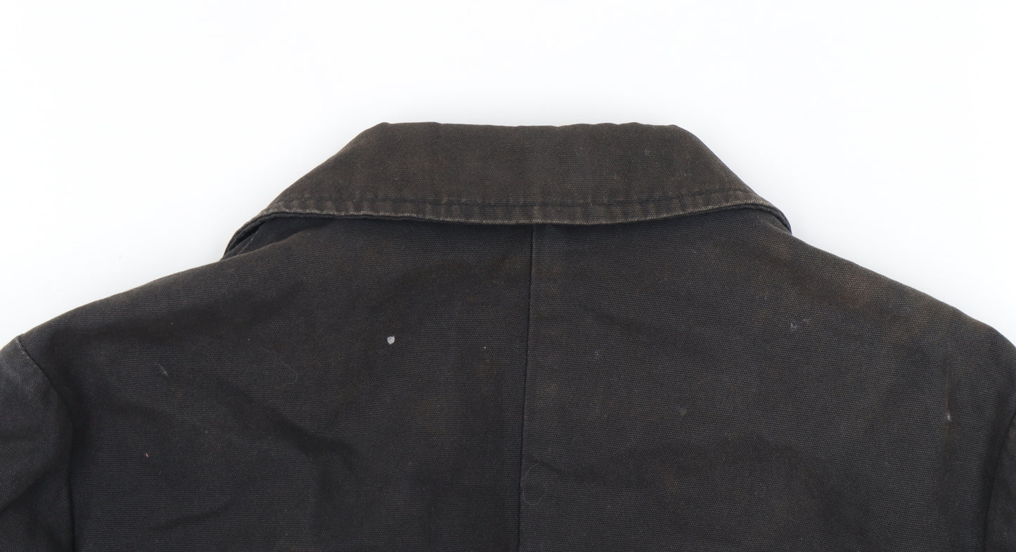 Fat Face Men's Black Cotton Blazer, Size S, Casual Jacket