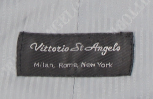 Vittorio St Angelo Men's Grey Suit Waistcoat 42L
