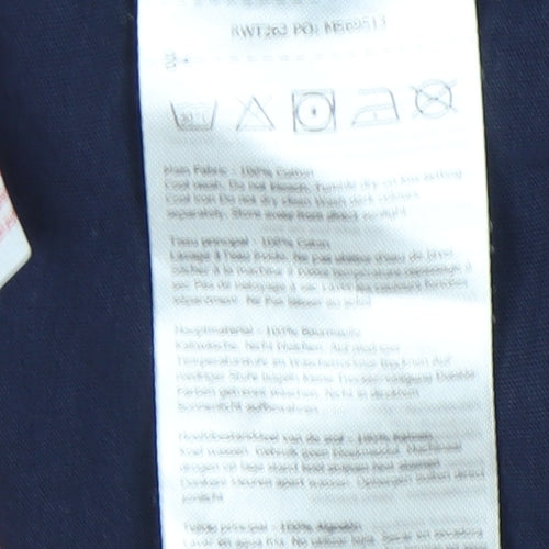 Regatta Women's Blue Heart Print T-Shirt Size 26