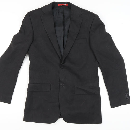 Burton Men's Grey Regular Fit Blazer 34