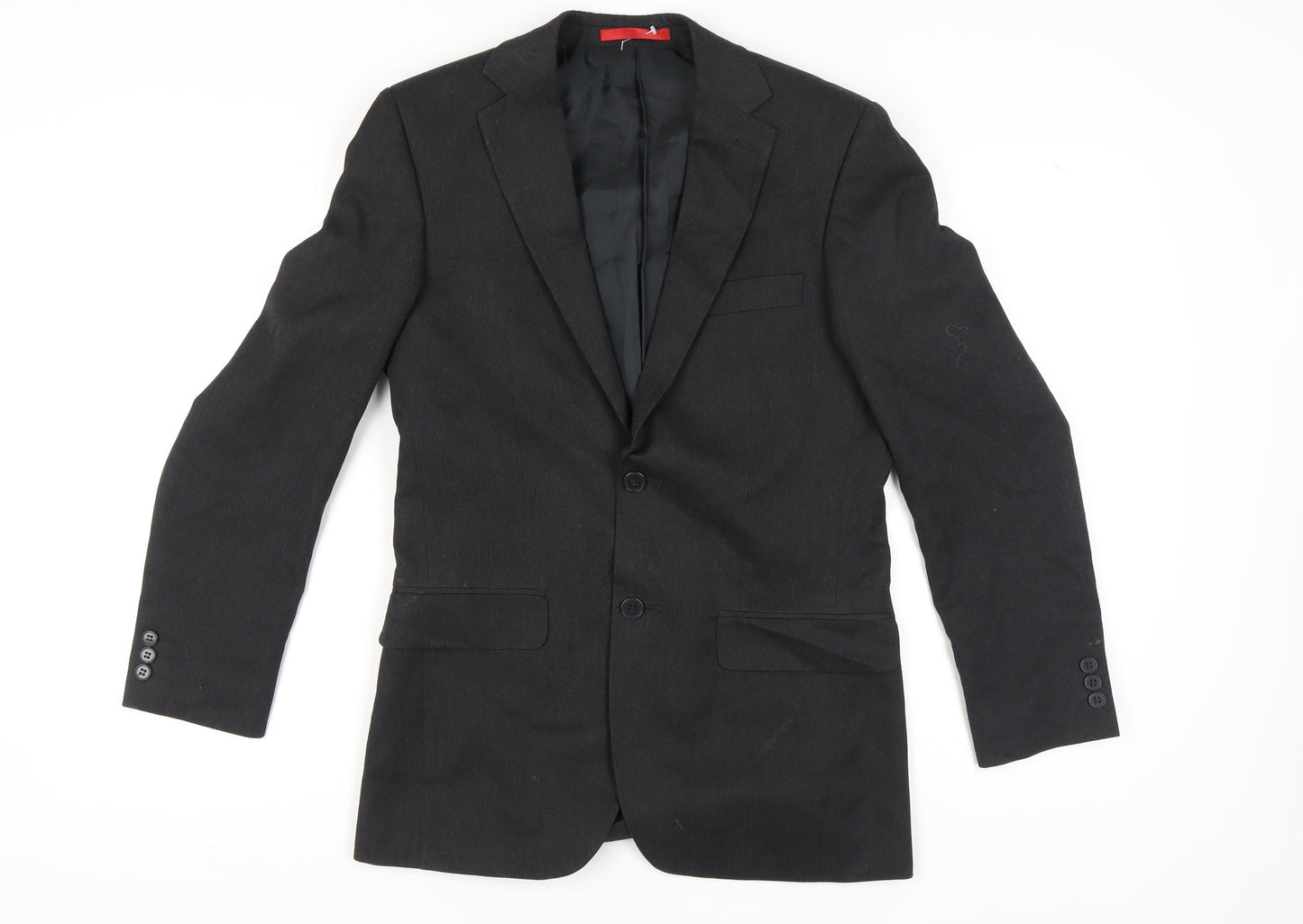 Burton Men's Grey Regular Fit Blazer 34