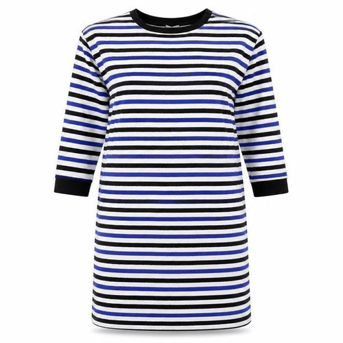 ASOS Women's Multicoloured Striped T-Shirt Dress, Size 6