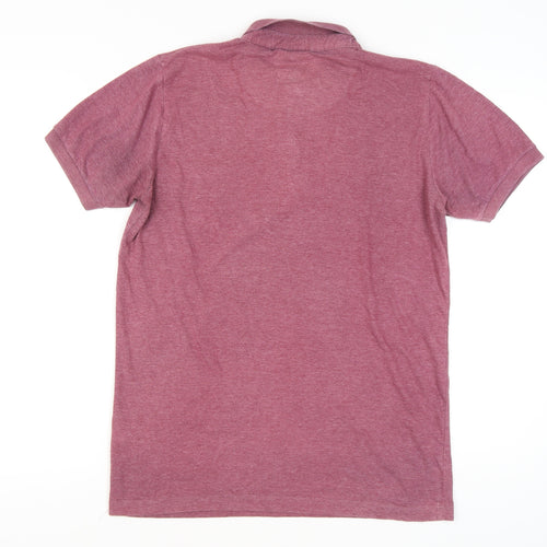 Brave Soul Men's Red Polo Shirt XL Short Sleeve Solid