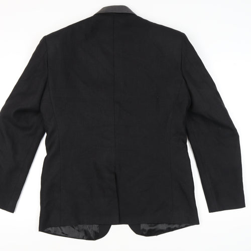 Arjay Men's Black Blazer Jacket Size 44 Regular