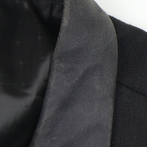 Arjay Men's Black Blazer Jacket Size 44 Regular