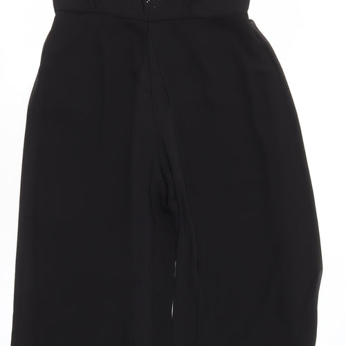 Wallis Women's Black Sleeveless Studded Jumpsuit