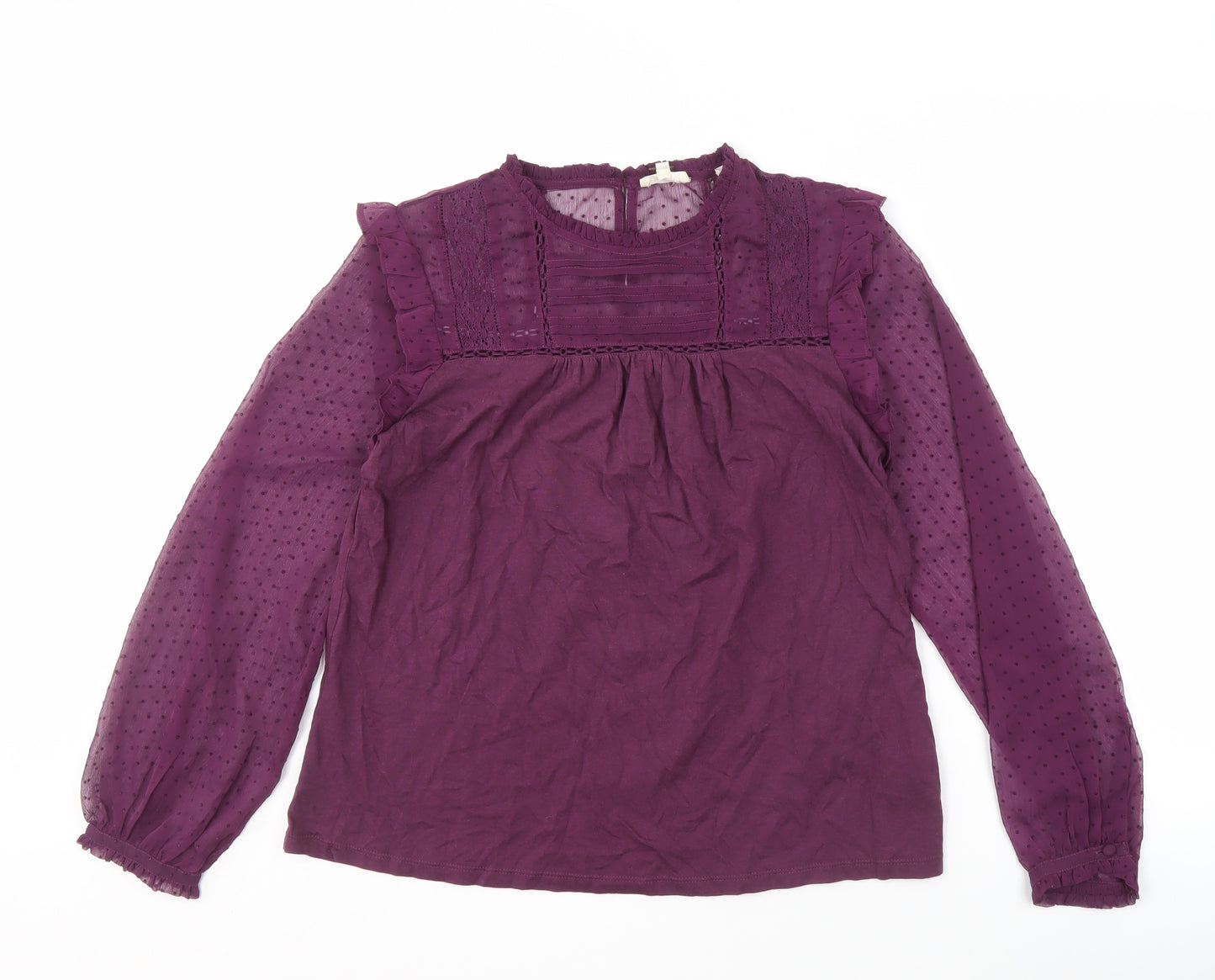 Fat Face Women's Purple Camisole Blouse Size 12