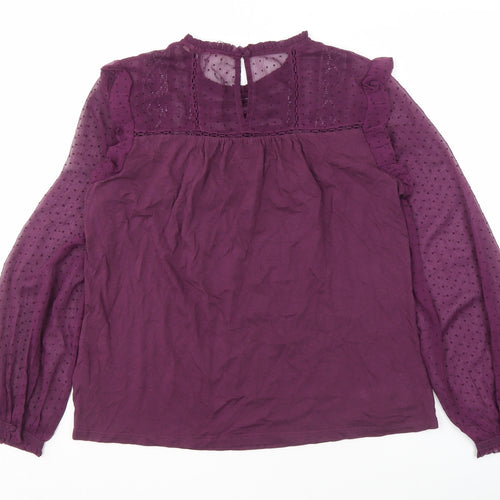 Fat Face Women's Purple Camisole Blouse Size 12