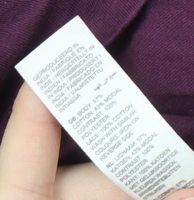 Fat Face Women's Purple Camisole Blouse Size 12