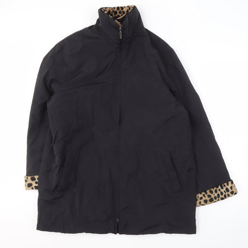 Klass Collection Women's Black Puffer Coat Size 12