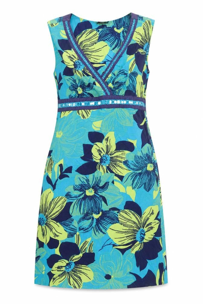 Front view of Debenhams Women's Multicoloured Floral Shift Dress