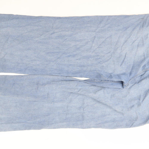 Next Women's Blue Relaxed Denim Jeans Size 16XL Tall