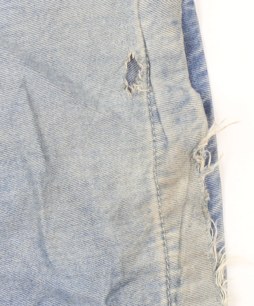 Next Women's Blue Relaxed Denim Jeans Size 16XL Tall
