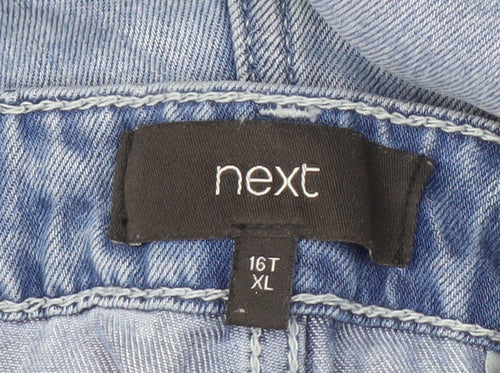 Next Women's Blue Relaxed Denim Jeans Size 16XL Tall