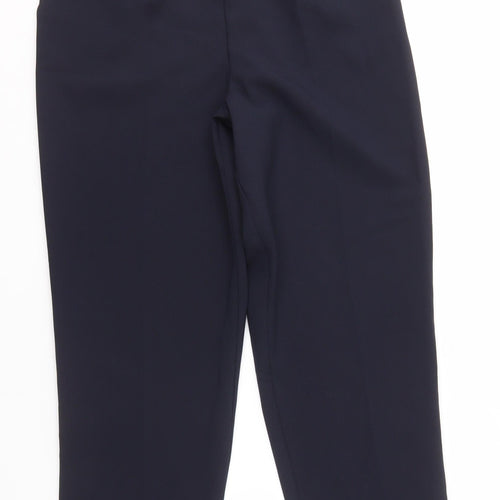 Classic Women's Blue Classic Trousers, Size 16, Elastic Waist