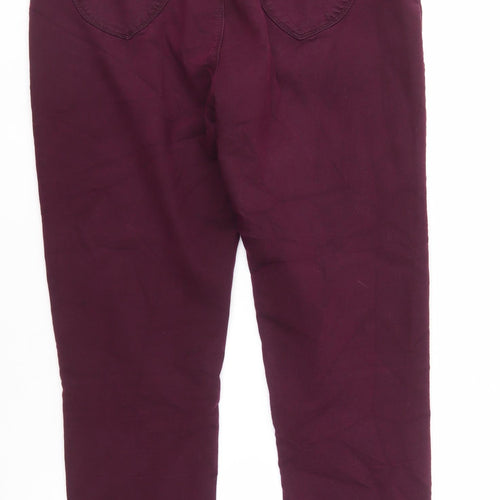 Dorothy Perkins Women’s Purple Skinny Jeans, UK 16