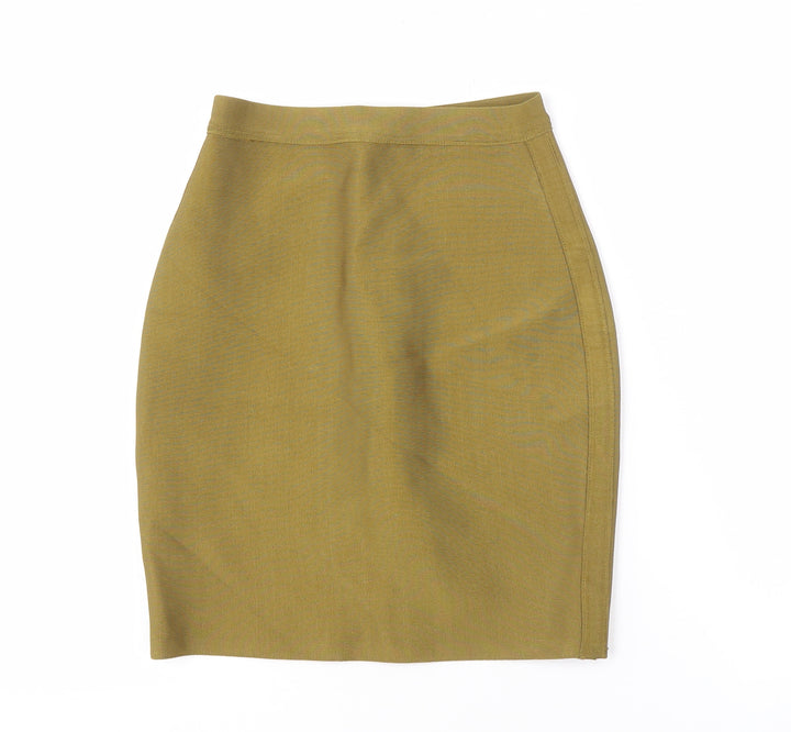 Mistress Rocks Women's Green Pencil Skirt S