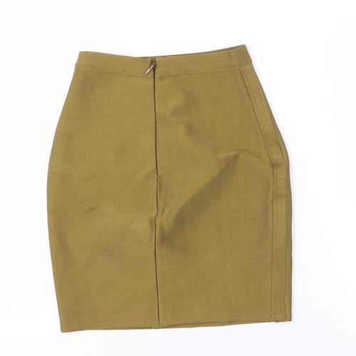 Mistress Rocks Women's Green Pencil Skirt S