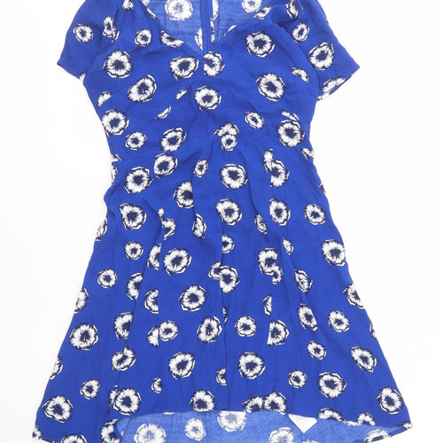 Gap Women's Blue Floral Dress Size 6