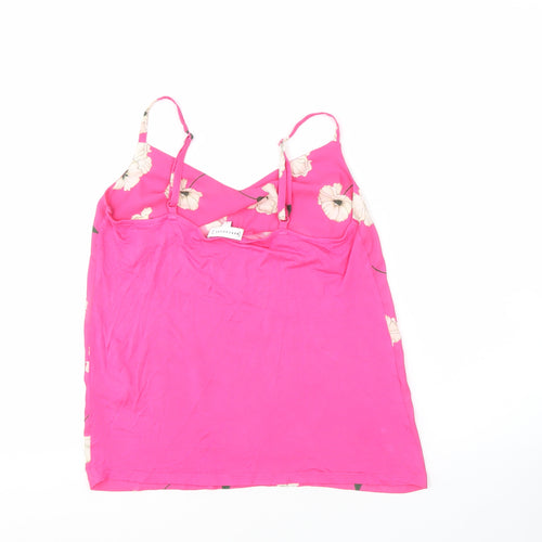 Warehouse Women's Pink Floral Camisole Size 6