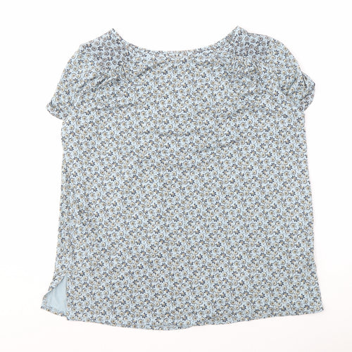 Next Women's Multicoloured Floral Top Size 12