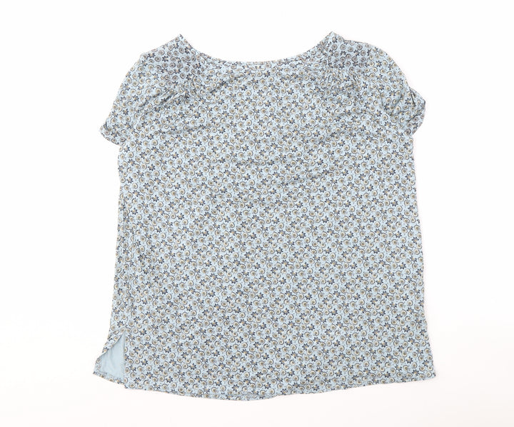 Next Women's Multicoloured Floral Top Size 12