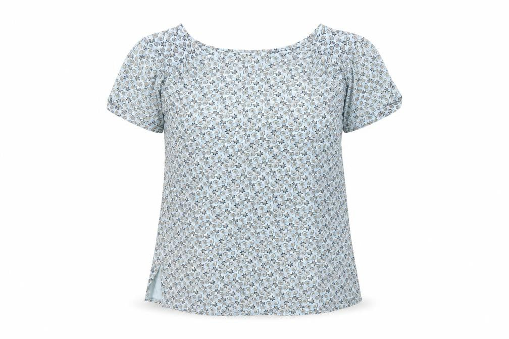Front view of Next Women's Multicoloured Floral Top, size 12