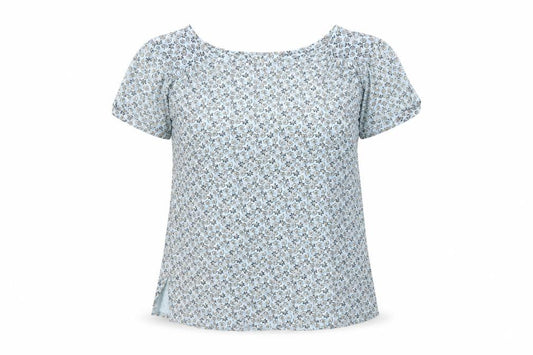 Front view of Next Women's Multicoloured Floral Top, size 12