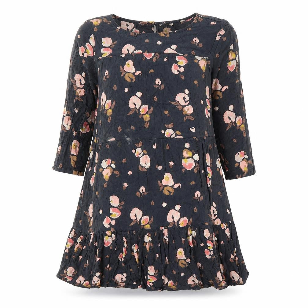 Front view of FatFace Women's Multicoloured Floral Dress, size 10