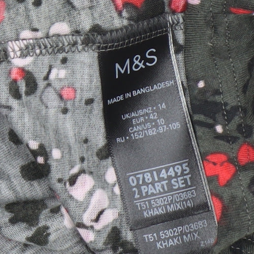 Marks and Spencer Women's Floral Cropped Tank Top