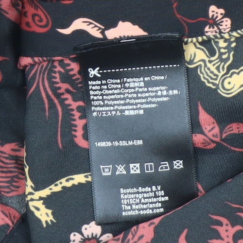 Scotch & Soda Women's Multicoloured Animal Print Dress XS