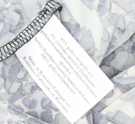 Laura Ashley Women's Multicoloured V-Neck Blouse Size 12