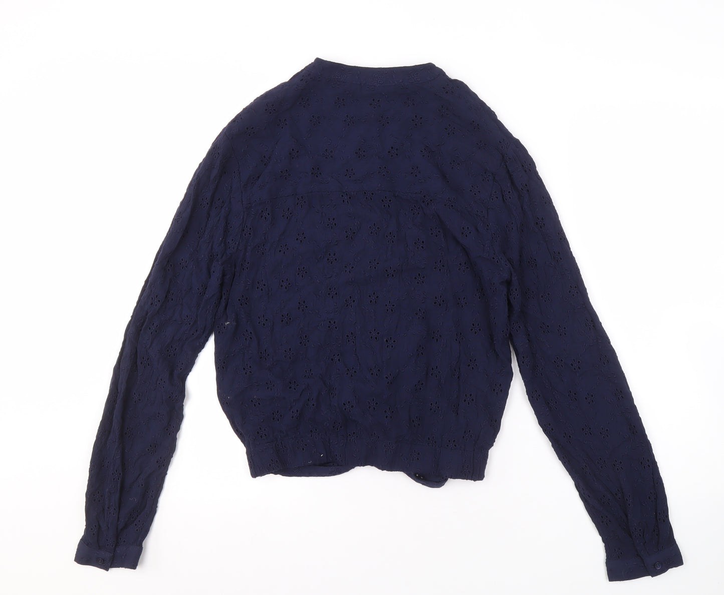 Superdry Women's Blue Long Sleeve Blouse Size 10