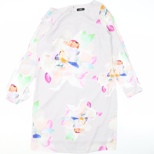 Wallis Women's Multicoloured Size 10 Shift Dress