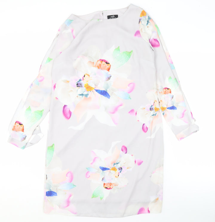 Wallis Women's Multicoloured Size 10 Shift Dress