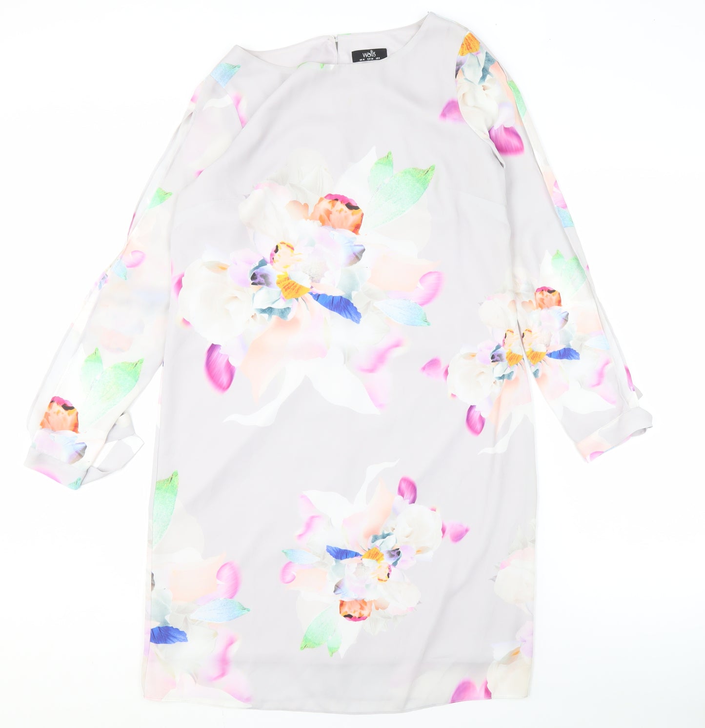 Wallis Women's Multicoloured Size 10 Shift Dress