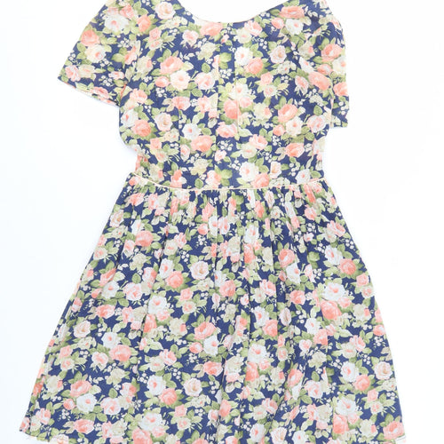 Oasis Women's Floral Fit & Flare Dress, Size 8