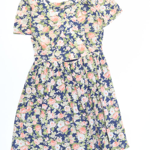 Oasis Women's Floral Fit & Flare Dress, Size 8