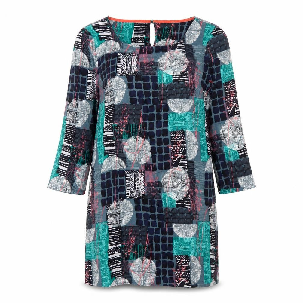 Front view of White Stuff Women's Multicoloured Viscose Dress