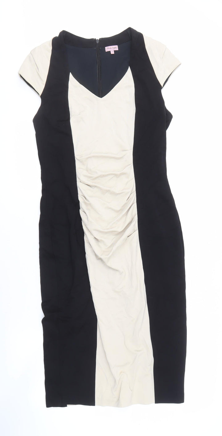 Phase Eight Women's Multicoloured Sheath Dress Size 14