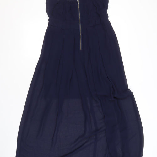 TFNC London Women's Blue A-Line Party Dress, Size S