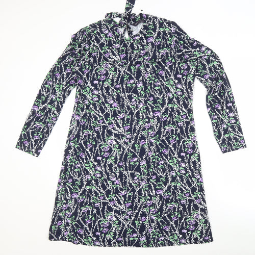 Marks and Spencer Women's Multicoloured Floral Dress Size 14