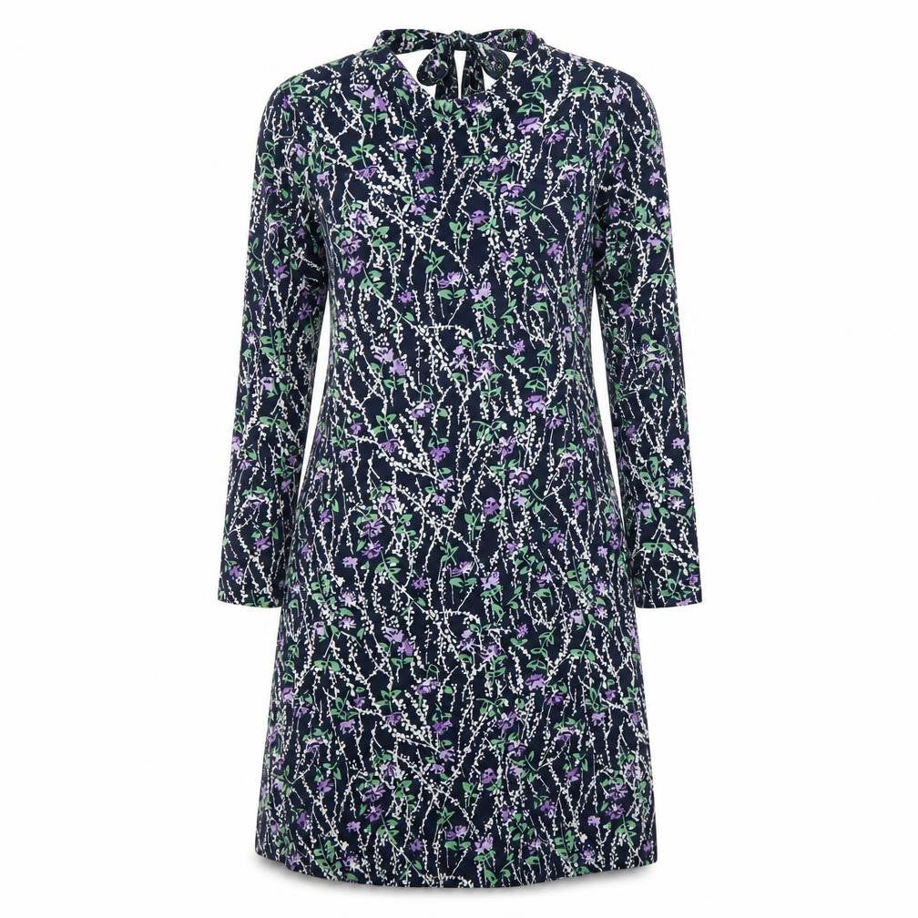 Front view of Marks & Spencer Women's Multicoloured Floral Dress, size 14