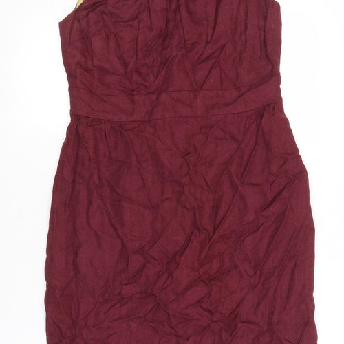 Boden Women’s Red Shift Dress Size 12, Sleeveless