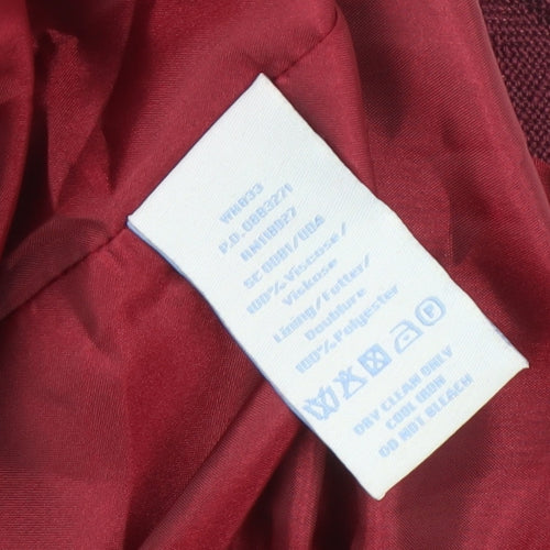 Boden Women’s Red Shift Dress Size 12, Sleeveless