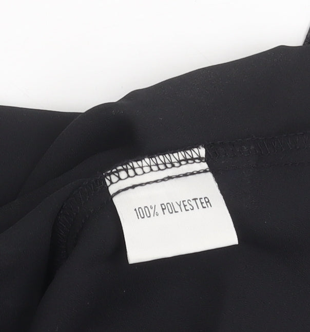 Slave London Women's Black Kimono Blouse, Size 8