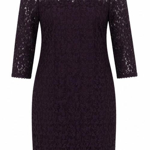 Marks and Spencer Women's Purple Floral Long Dress Size 10