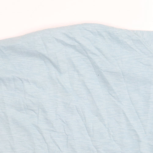 Fat Face Women's Blue Relaxed 3/4 Sleeve Top - Size 18