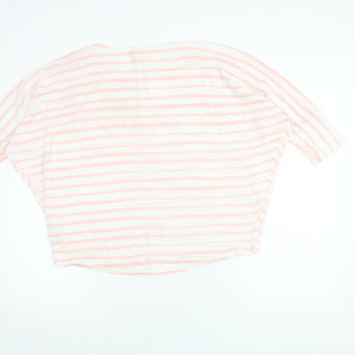 Phase Eight Women's Striped Knit Top, M, 3/4 Sleeve